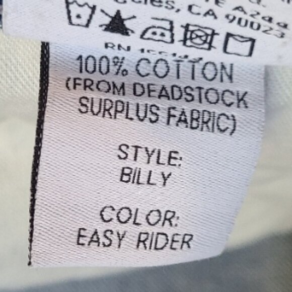BOYISH BILLY STRAIGHT LEG BOYFRIEND JEANS DEADSTOCK RIGID DENIM EASY RIDER sz 29 - Picture 9 of 9